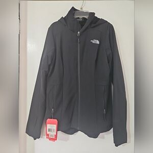 Northface women jacket NWT shelb hoodie  black size small